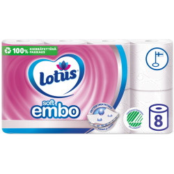 Lotus soft Embo wc-paperi 8 rullaa